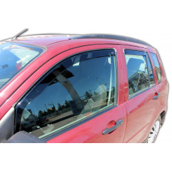 Deflektory okien pre MAZDA 2 I 5D 2003 – 06.2007 (+OT) 4ks (predné + zadné)