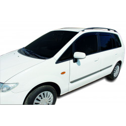 Deflektory okien pre MAZDA PREMACY 5D 1999- 2005 (+OT) 4ks (predné + zadné)