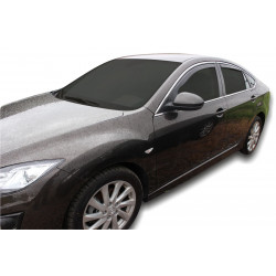 Deflektory okien pre MAZDA 6 (GH) 4D 08/2007-2012 (+OT) SEDAN 4ks (predné + zadné)