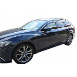 Deflektory okien pre MAZDA 6 (GJ) 5D 2013-up (+OT) COMBI 4ks (predné + zadné)