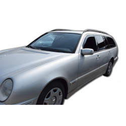 Deflektory okien pre MERCEDES klasy E, 4D W 210, 07/1995 – 2002 2ks (predné)