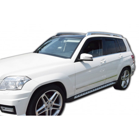 Okenné deflektory Deflektory okien pre MERCEDES GLK X204 5D 2008-2015 2ks (predné) | race-shop.sk