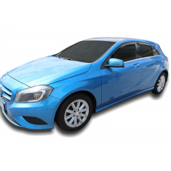 Deflektory okien pre MERCEDES klasy A W176 5D 2012-2018 (+OT) 4ks (predné + zadné)