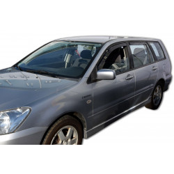 Deflektory okien pre MITSUBISHI LANCER 5D 2004-2007 (+OT) COMBI 4ks (predné + zadné)