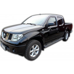 Deflektory okien pre NISSAN NAVARA/PICK UP D40 III 4D 2005-2015 (+OT) 4ks (predné + zadné)