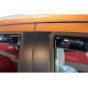 Okenné deflektory Deflektory okien pre NISSAN NAVARA IV 4D 2014-up (+OT) 4ks (predné + zadné) | race-shop.sk