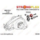 Strongflex Polyuretánové silentbloky silentblok - Strongflex uloženia zadného diferenciálu | race-shop.sk