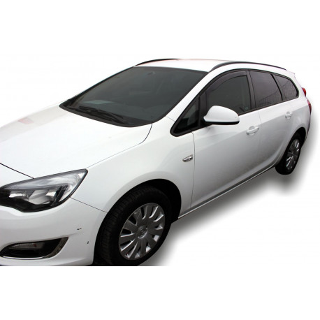 Okenné deflektory Deflektory okien pre OPEL ASTRA IV J SPORS TOURER IV 5D 2010-2015 (+OT) COMBI 4ks (predné + zadné) | race-shop.sk