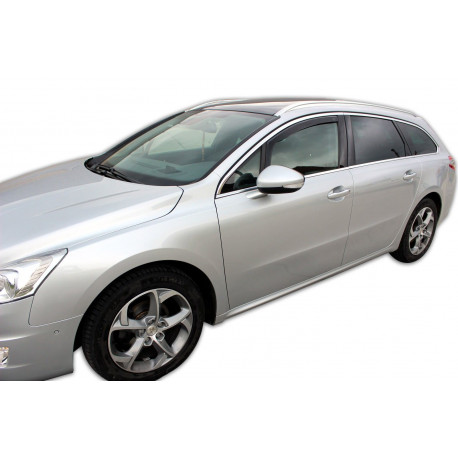 Okenné deflektory Deflektory okien pre PEUGEOT 508 4/5D 2011-2017 2ks (predné) | race-shop.sk