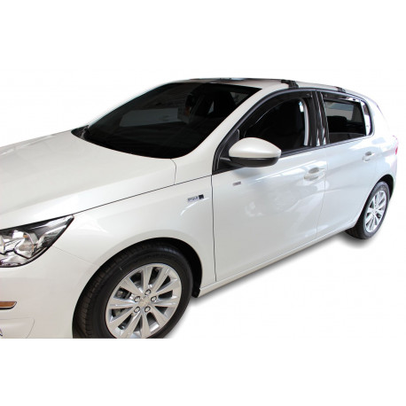 Okenné deflektory Deflektory okien pre PEUGEOT 308 II 5D 2013-up (+OT) 4ks (predné + zadné) | race-shop.sk