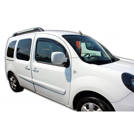 Okenné deflektory Deflektory okien pre RENAULT KANGOO 4D 2008-up 2ks (predné) | race-shop.sk