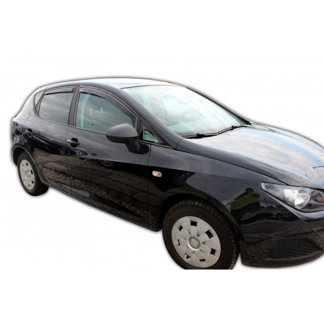 Okenné deflektory Deflektory okien pre SEAT IBIZA(6J) 5D 2008-2017 (+OT) Htb 4ks (predné + zadné) | race-shop.sk