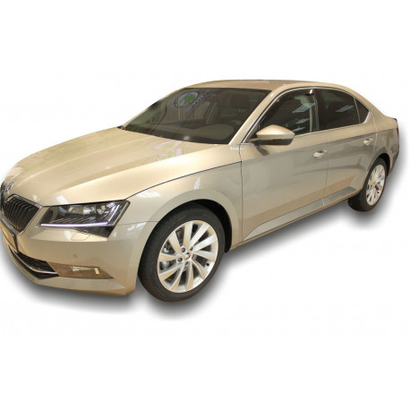 Okenné deflektory Deflektory okien pre SKODA SUPERB III 5D 2015-up (+OT) LTB 4ks (predné + zadné) | race-shop.sk