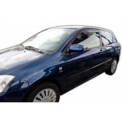 Deflektory okien pre TOYOTA COROLLA E12 3D 2002-2008 2ks (predné)