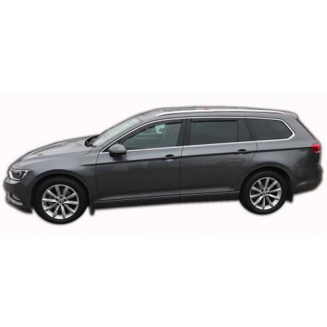 Okenné deflektory Deflektory okien pre VOLKSWAGEN PASSAT B8 5D 2014-up (+OT)VARIANT 4ks (predné + zadné) | race-shop.sk