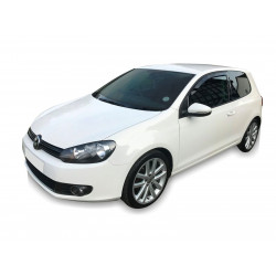 Deflektory okien pre VOLKSWAGEN GOLF VI 3D 2009-2012 2ks (predné)