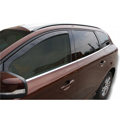 Okenné deflektory Deflektory okien pre VOLVO XC 60 I 5D 2008-2017 2ks (predné) | race-shop.sk
