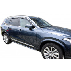 Deflektory okien pre VOLVO XC 90 5D 2015-up (+OT) 4ks (predné + zadné)