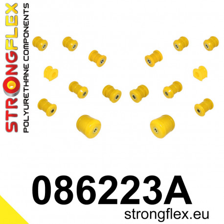 V 96-01 STRONGFLEX - 086223A: SADA - silentbloky zadnej nápravy SPORT | race-shop.sk