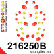 Polyuretánové silentbloky STRONGFLEX - 216250B: Kompletná sada silentblokov | race-shop.sk