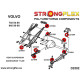 940 (90-98) STRONGFLEX - 236203A: Kompletná sada silentblokov SPORT | race-shop.sk