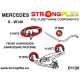 W140 (91-98) STRONGFLEX - 116248B: SADA - silentblokov prednej nápravy | race-shop.sk