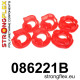 Polyuretánové silentbloky STRONGFLEX - 086221B: Sada silentblokov | race-shop.sk