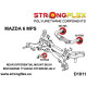 MPS STRONGFLEX - 101704A: Zadný diferenciál - predný silentblok SPORT | race-shop.sk