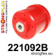 Ibiza II (93-02) STRONGFLEX - 221092B: Rear beam bush 71,5mm | race-shop.sk