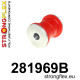 Polyuretánové silentbloky STRONGFLEX - 281969B: Silentblok uchytenia riadenia | race-shop.sk