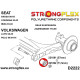 Ibiza II (93-02) STRONGFLEX - 221091A: Silentblok uchytenia zadnej nápravy 57mm SPORT | race-shop.sk