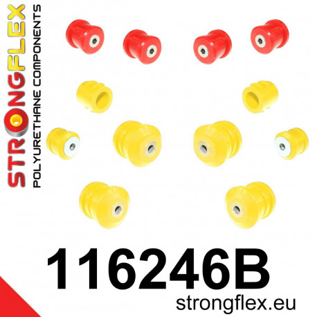 C219 RWD STRONGFLEX - 116246B: SADA - silentblokov prednej nápravy | race-shop.sk