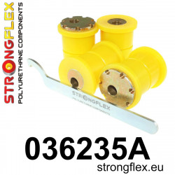 STRONGFLEX - 036235A: Rear trailing arm bush kit eccentric SPORT