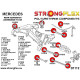Polyuretánové silentbloky STRONGFLEX - 116244B: Kompletná sada silentblokov | race-shop.sk