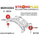 W210 STRONGFLEX - 116243B: Kompletná sada silentblokov | race-shop.sk