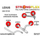II (97-05) STRONGFLEX - 211914A: Predné spodné rameno -silentblok podvozku 65mm SPORT | race-shop.sk