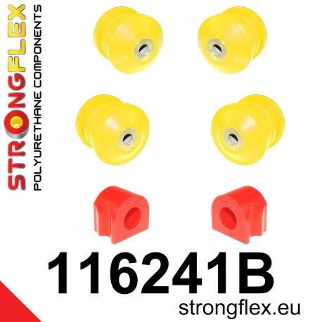 CLC (08-11) STRONGFLEX - 116241B: SADA - silentblokov prednej nápravy | race-shop.sk