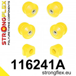 STRONGFLEX - 116241A: SADA - silentblokov prednej nápravy SPORT