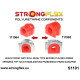 CLC (08-11) STRONGFLEX - 116241A: Front suspension bush kit SPORT | race-shop.sk