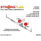 Polyuretánové silentbloky STRONGFLEX - 216241B: Kompletná sada silentblokov | race-shop.sk