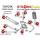 Supra III (86-93) STRONGFLEX - 216238B: Rear suspension bush kit | race-shop.sk