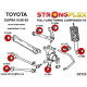 Supra III (86-93) STRONGFLEX - 211904A: Vnútorný silentblok zadného ramena. SPORT | race-shop.sk