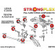 I (99-05) STRONGFLEX - 216233B: Rear suspension bush kit | race-shop.sk