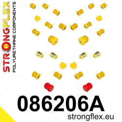 STRONGFLEX - 086206A: Suspension polyurethane bush kit SPORT