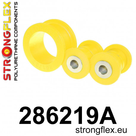 Polyuretánové silentbloky STRONGFLEX - 286219A: RIADENIE - sada silentblokov SPORT | race-shop.sk