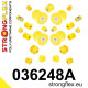 E63 E64 02-10 STRONGFLEX - 036248A: Sada silentblokov zavesenia SPORT | race-shop.sk