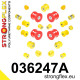 X5 E53 99-06 STRONGFLEX - 036247A: Sada silentblokov zavesenia SPORT | race-shop.sk