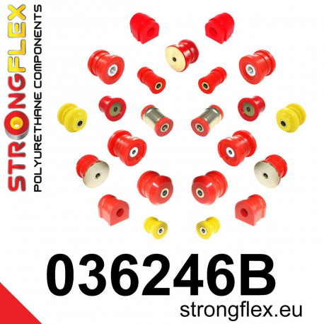 E83 03-10 STRONGFLEX - 036246B: Sada silentblokov zavesenia | race-shop.sk