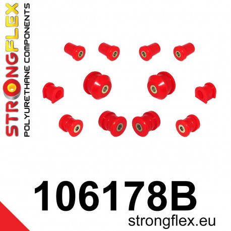 NC (05-14) STRONGFLEX - 106178B: SADA - silentblokov prednej nápravy | race-shop.sk