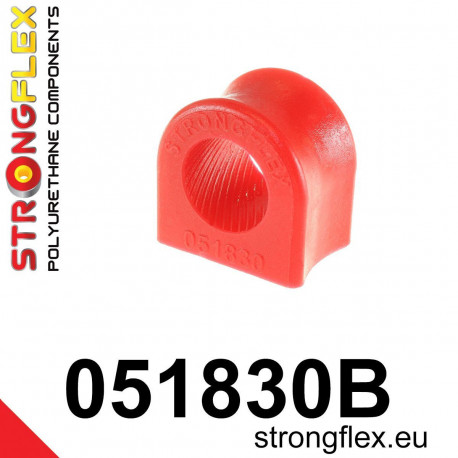 Polyuretánové silentbloky STRONGFLEX - 051830B: PREDNÝ stabilizátor - silentblok do tyčky | race-shop.sk